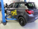 Der Neue Opel Corsa-E beim Reifen Schreiber RDKS-Test.