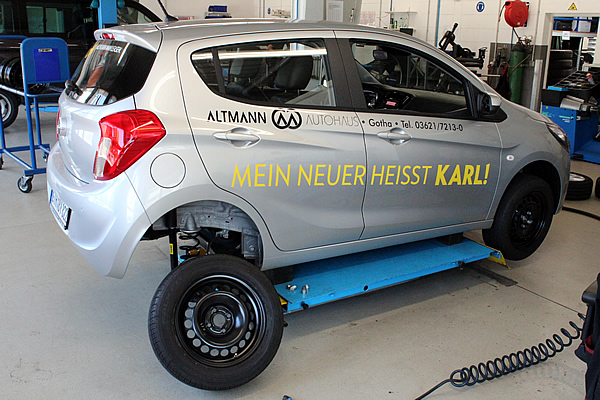 RDKS-Test Opel Karl